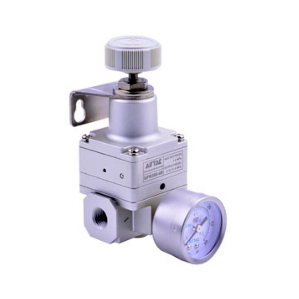 GPR30008LJT AIRTAC PRECISION REGULATOR<BR>GPR300 SERIES 1/4" NPT 1-30 PSI GA
